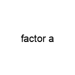 Logo factor a